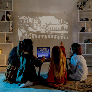 Книга-представление Театр теней "Приключения пасхального кролика"